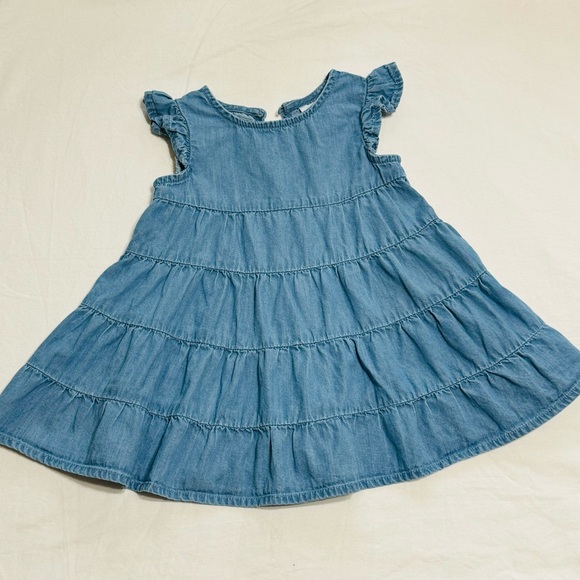 2X Okie Dokie Girl Summer Dress Size 6 months - Picture 6 of 7